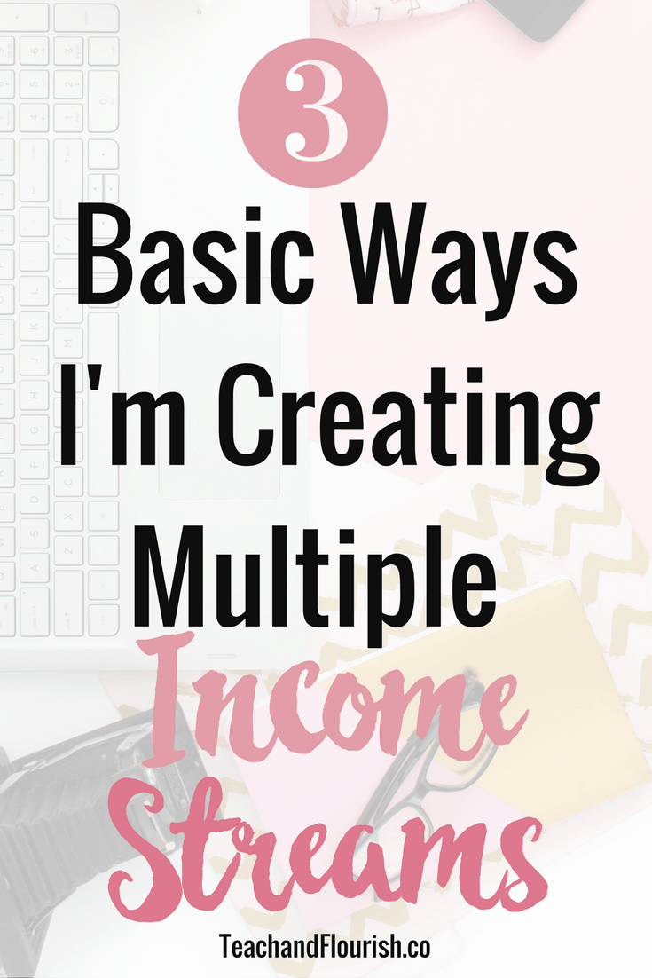 3 Basic Ways to Create Multiple Income Streams