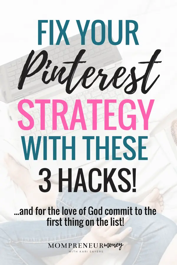 Pinterest marketing can be hard work and if you're making these 3 mistakes it will be even harder! Here's how to fix them fast!