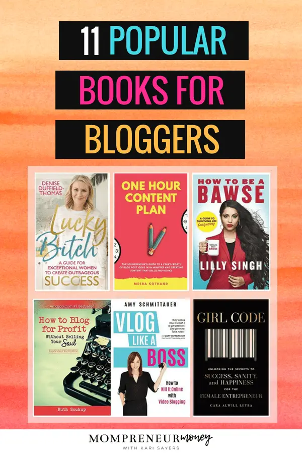 My top 11 recommended books for bloggers that are great for any female entrepreneur to read! Learn how to start a successful blog, get helpful business tips and ideas, and more. These books have changed my life and business!
