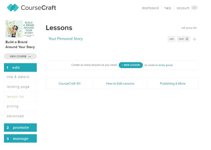 How to Create a Course on CourseCraft Mompreneur Money