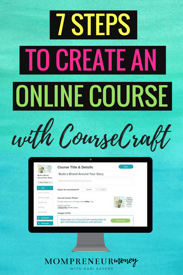 Create an Online Course with CourseCraft