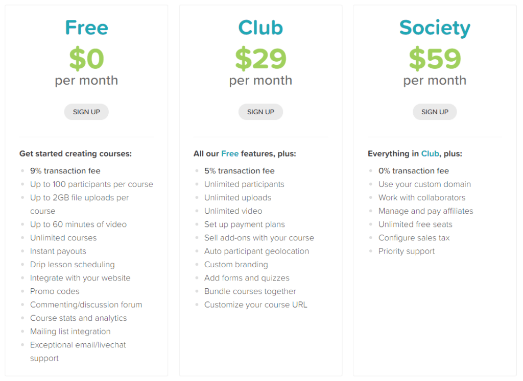 CourseCraft Pricing