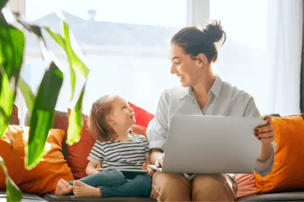 Work at home jobs for moms that pay well