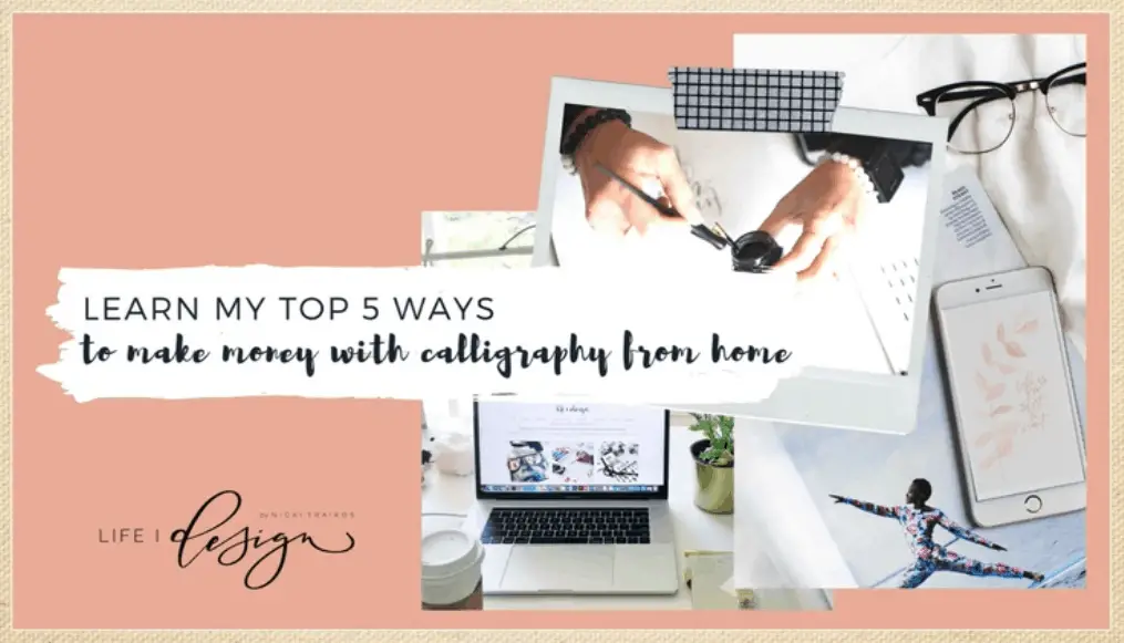 How to Make Money with Calligraphy from Home